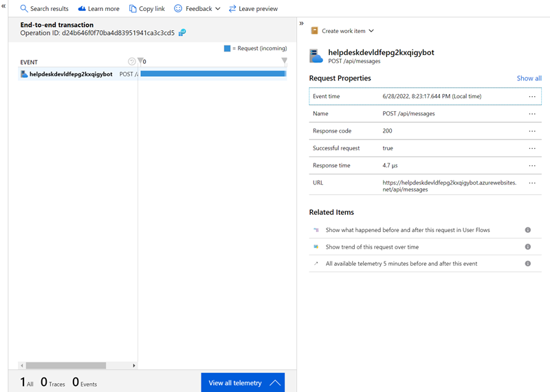 Screenshot of adding Teams app