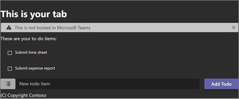 Screenshot of the update tab page in the dark theme