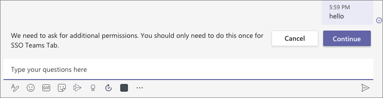 Screenshot of the signin prompt.
