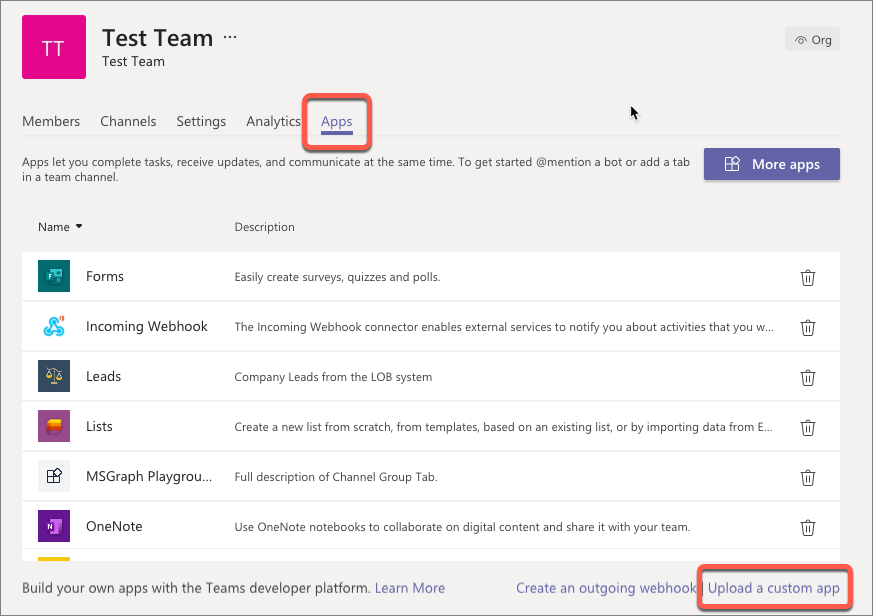Screenshots of the team management page.
